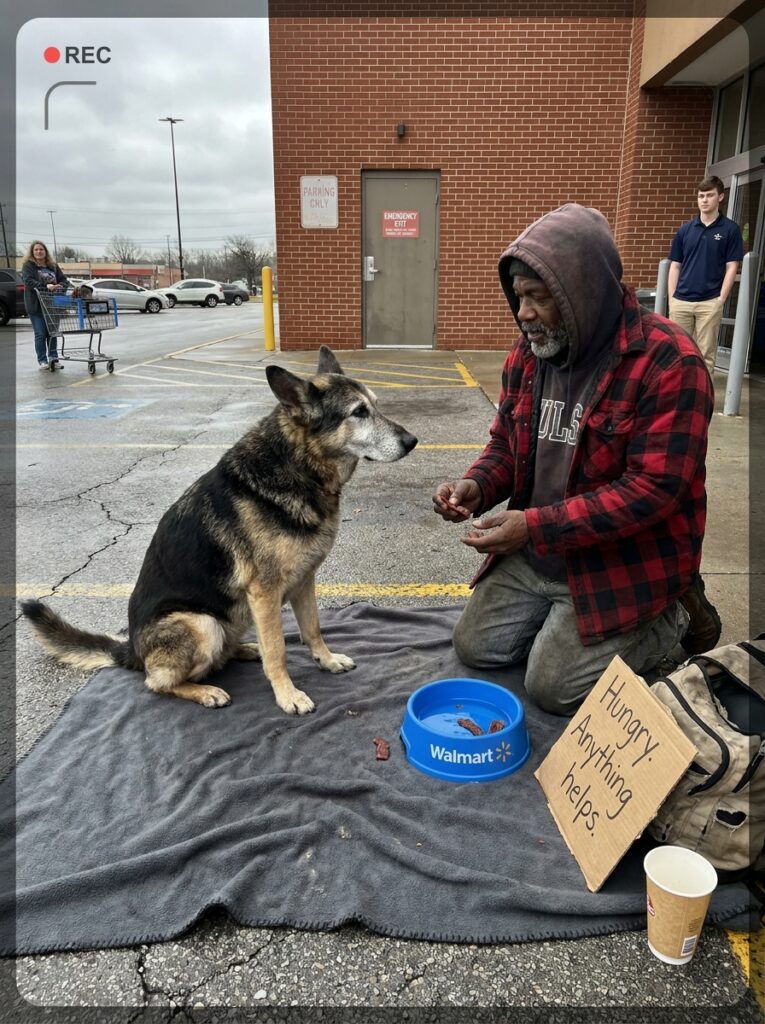 A Walmart Manager Watched a Viral Video of a Homeless Man Feeding His ...